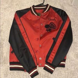 Coach reversible varsity jacket.
